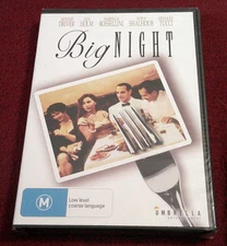 Big Night NEW SEALED Region 4 Umbrella Ent. DVD Stanley Tucci, Tony Shalhoub
