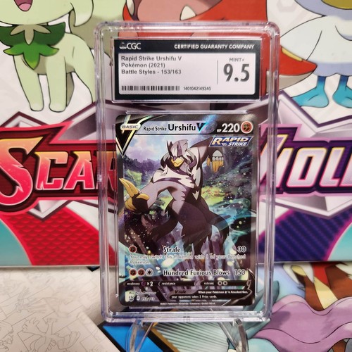 Rapid Strike Urshifu V graded CGC 9.5 for sale on eBay