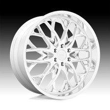 Dub S262 Og Chrome 24x10 6x5.5 25mm S26224008425