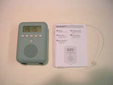 Badradio Radio mit Bewegungsmelder klein mint grün Batteriebetrieb wie neu