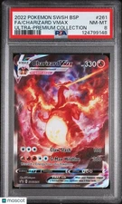 2022 Pokemon SWSH Black Star Promo Charizard VMAX Ultra-Premium Collection PSA 8