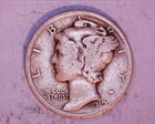 1919-D MERCURY DIME- ** 1126-6