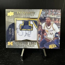 2012-13 Upper Deck Exquisite - Glen Rice Limited Logo Auto Patch /25 #LL-R1