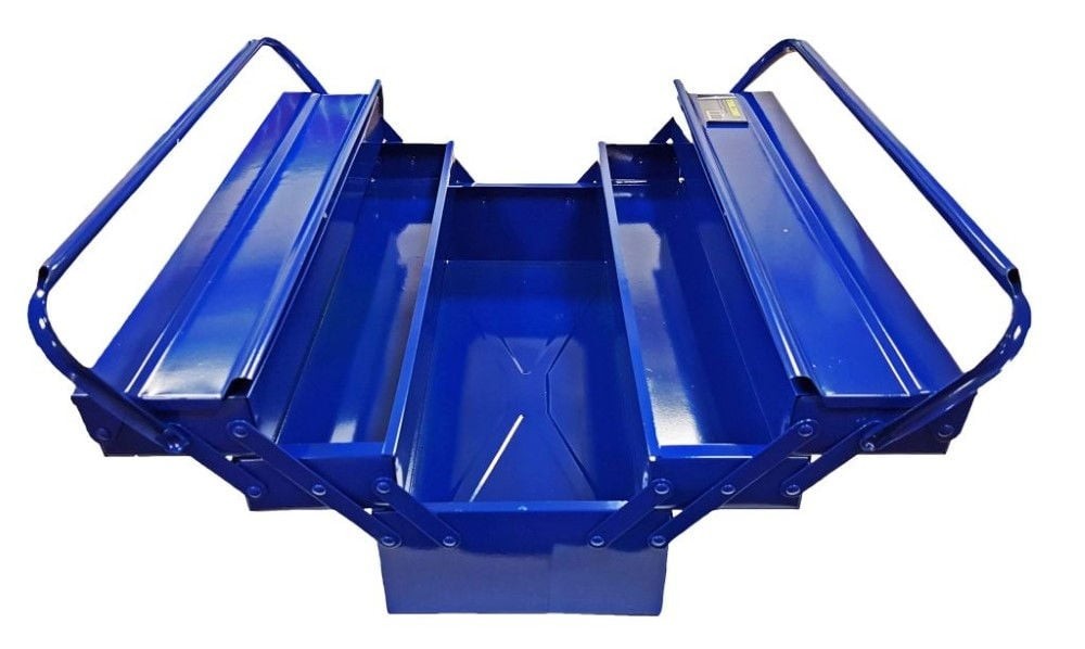 Cantilever Tool Box 21"" 530mm Metal Heavy Duty 5 Tray Toolbox Storage TB006 - Image 4