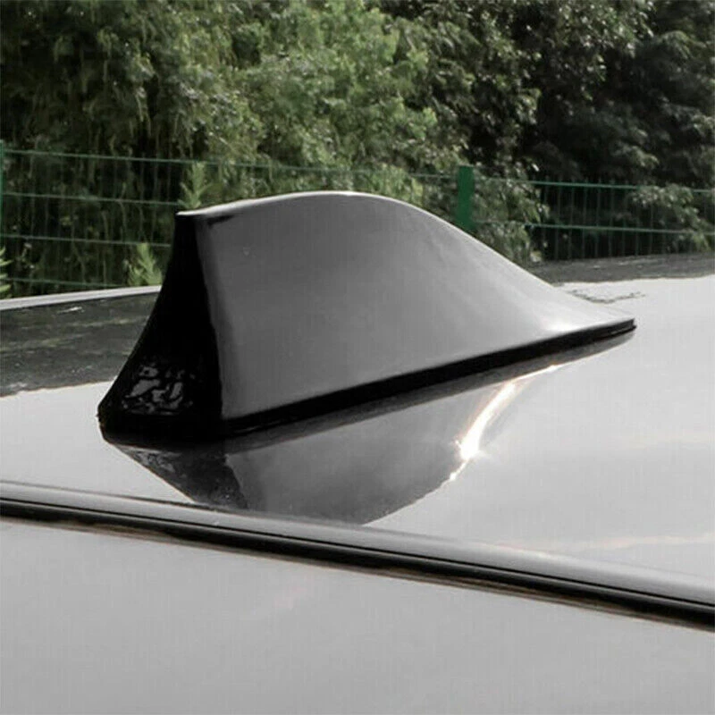 Antena de aleta de tiburón para coche Hyundai 2002-2019 cubierta aérea techo radio AM/FM negro Foto 4 de 4