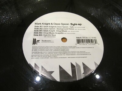 MARK KNIGHT & DAVID SPOON - Sylo EP - 2007 UK 5-Track 12'' Vinyl Single