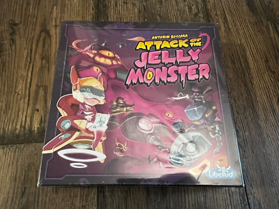 Attack of the Jelly Monster Board Game Antonin Boccara Libellud Opened Unused