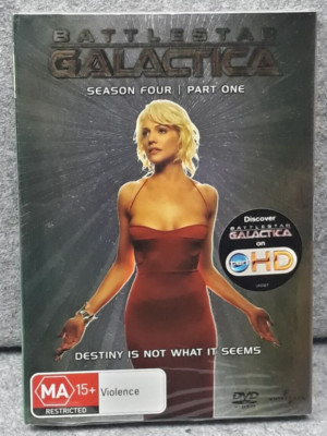 NEW: BATTLESTAR GALACTICA Season 4 Part 1 DVD Set Region 4 PAL Free Fast Post