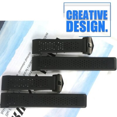 Fit for Samsung Gear S3 S4, R810 R800, 22mm Rubber Silicone Watch Band Strap 
