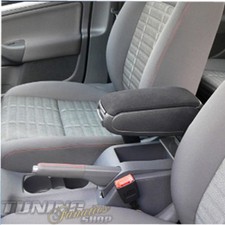 Armlehne Mittelarmlehne MAL für VW Golf 5 V / Jetta Textil - Stoffbezug SCHWARZ