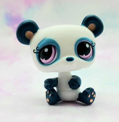 Figurine Littlest Pet Shop LPS Panda #594 Hasbro - Occasion | Collection Animaux