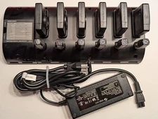 Lot of 6 Genuine Axon Flex Police Body Cameras, Controllers, dock, and Charger