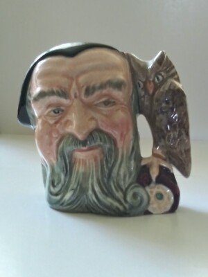 Royal Doulton Merlin Toby Mug Mini D6543
