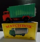 VINTAGE c.1960s-70s MATCHBOX LESNEY REFRIGERATOR TRUCK NO. 44 W/ BOX NICE