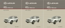 2007 Lexus LX 470 Shop Service Repair Manual Complete Set