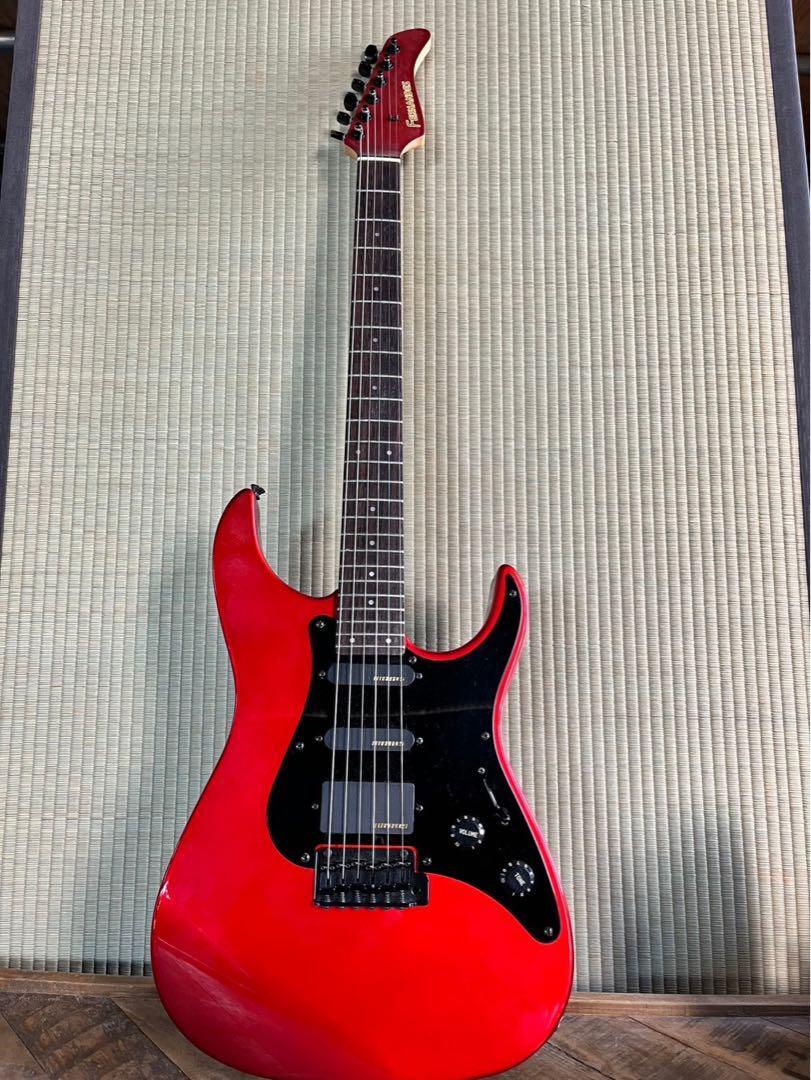 FERNANDES FR-50X レッド エレキギター ソフトケース付き 月末セール】FERNANDES FR-50 レッド エレキギター ビンテージ