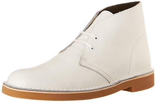 Clarks Men’s Bushacre 2 Classic Desert Boot Size 7 – 9.5 Colors White Perforated