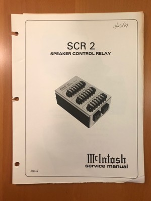 mcintosh scr2