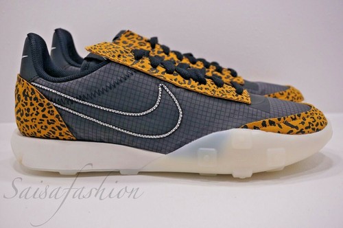 nike waffle racer leopard