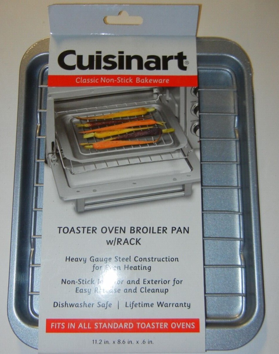 Cuisinart Toaster Oven Broiler Pan with Rack New in Package eBay