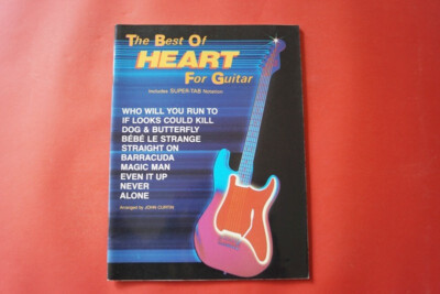 Heart - The Best of for Guitar .Songbook Notenbuch .Vocal Guitar