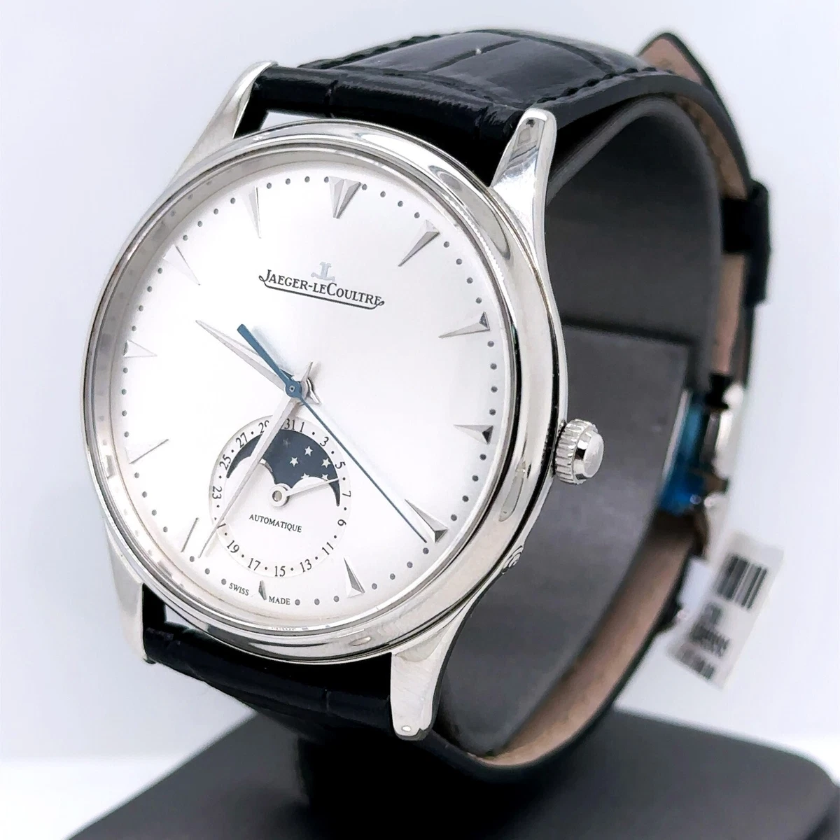 JLC JAEGER LECOULTRE Master Ultra Thin Moon 39 Q1368420 Silver 
