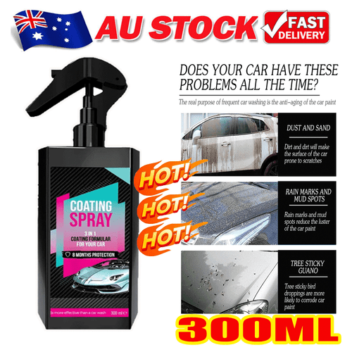 Coating Spray, Hydroshield-X Polishing Vehicle Coating Agent AU