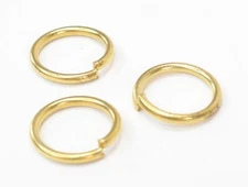 Clock Chain Stop Rings - Set of Three - Brass - DW132
