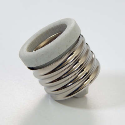 Mogul Base E39 to Medium Base E26 Porcelain Socket Adapter/Reducer