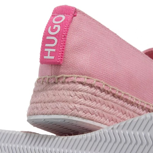 GENUINE HUGO, HUGO BOSS SUN SLON CV PLATFORM ESPADRILLE. PINK, 9 UK, 42 EU, NEW - Picture 6 of 12