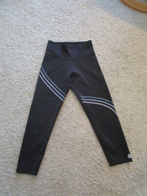 Women's THREAD 4 THOUGHT Leggings NEW Black Compression 77052  Poly Spandex XS