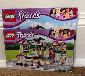 LEGO FRIENDS: Heartlake City Pool (41008)-complete with manual-gently used