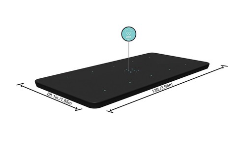 Poolabdeckung Eckig 396 x 185 cm Abdeckplane Poolplane für Bestway Frame Pools - Bild 8 von 8