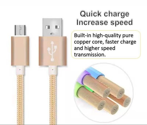 Braided Fast Charging USB C Type C Cable For Samsung S9 S10 S20 S21 S22 5G Note - Picture 3 of 18