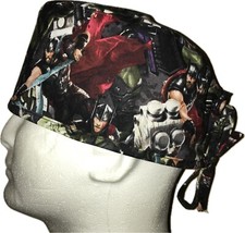 Marvel War Scrub Hat Chemo Cap