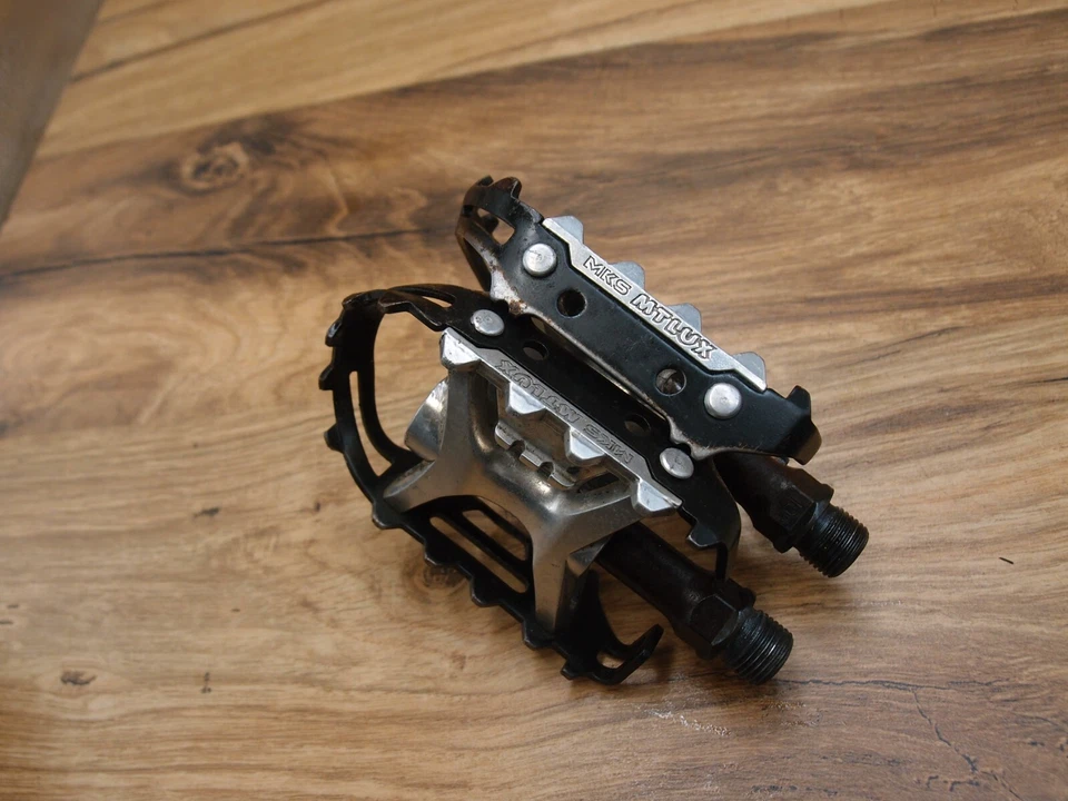 MKS MT LUX Hecho en Japón MTB Retro Plataforma Pedales Foto 4 de 4