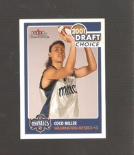 coco miller 2001 WNBA ROOKIE,georgia,ncaa,,kelly's twin,,mayo,rochester  minn