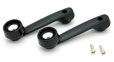 NEW Black Metal Manual Window Crank Handle PAIR / FITS LISTED CHRYSLER MODELS