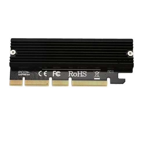 M.2 PCIe NVMe SSD to PCI-E Express 3.0 X4 X8 X16 Adapter Card Full Speed 2280 - Picture 9 of 10