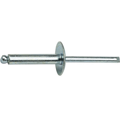 Rivetti pop in acciaio inox 1/8 x 1/8 testa contrapposta