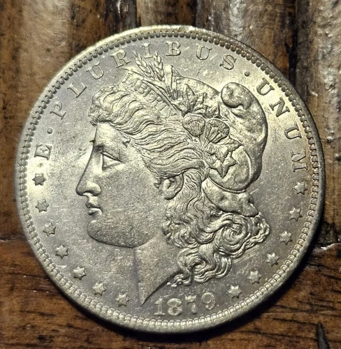1879-O  Morgan Silver Dollar Uncirculated Specimen, uncleaned