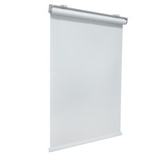 White 56"x72" Cordless Blackout Roller Shades Window Blinds Waterproof Insulated