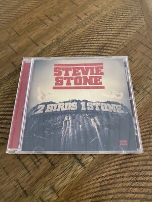 SIGNED Stevie Stone CD 2 Birds 1 Stone 2013 Tech N9ne Strange MO Rap
