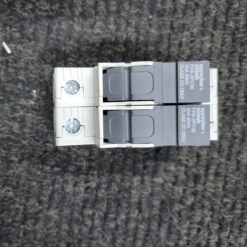 SPRECHER SCHUH FH8  2PC30 L 2 Pole 600 V 30 Amp Fuse Holder  - Bild 1 von 6