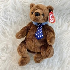 TY Beanie Babies 2000 Hero Bear Dad Fathers Day Release