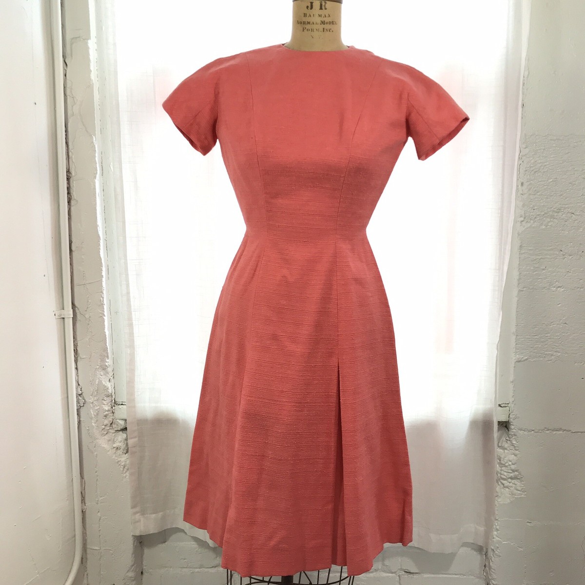 VTG 60s Hourglass Pleated Fit & Flare Dress Short Sleeve VTG 60s Hourglass Pleated Fit & Flare Dress Short Sleeve