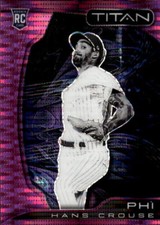 2022 Panini Chronicles Hans Crouse #11 Titan Pink Pulsar Philadelphia 12N