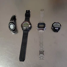 Digital Watch Lot Of 4: Casio A168, Timex Ironman Triathalon, Armitron