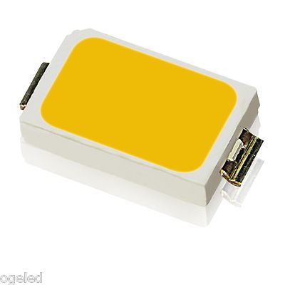 100 Stk.0,5W highpower smd plcc2 5730 LEDs warmwhite ,50Lm,smd 5730ww 