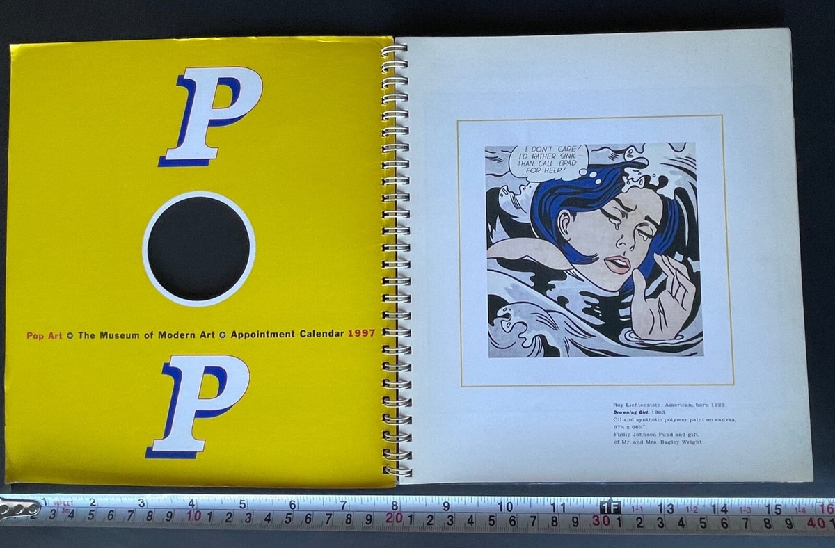 Original MOMA 1997 POP Appointment Calendar with Wonderful Design